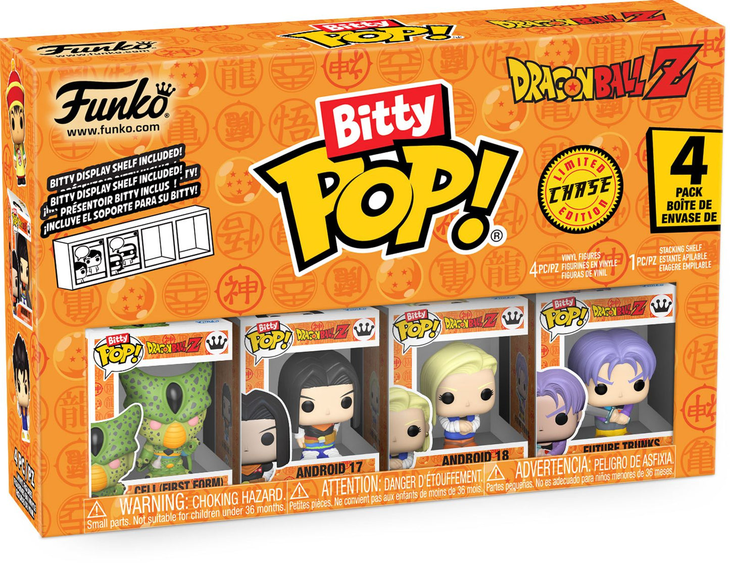 Bitty POP: Dragon Ball Z- Cell (First Form) 4 Pack