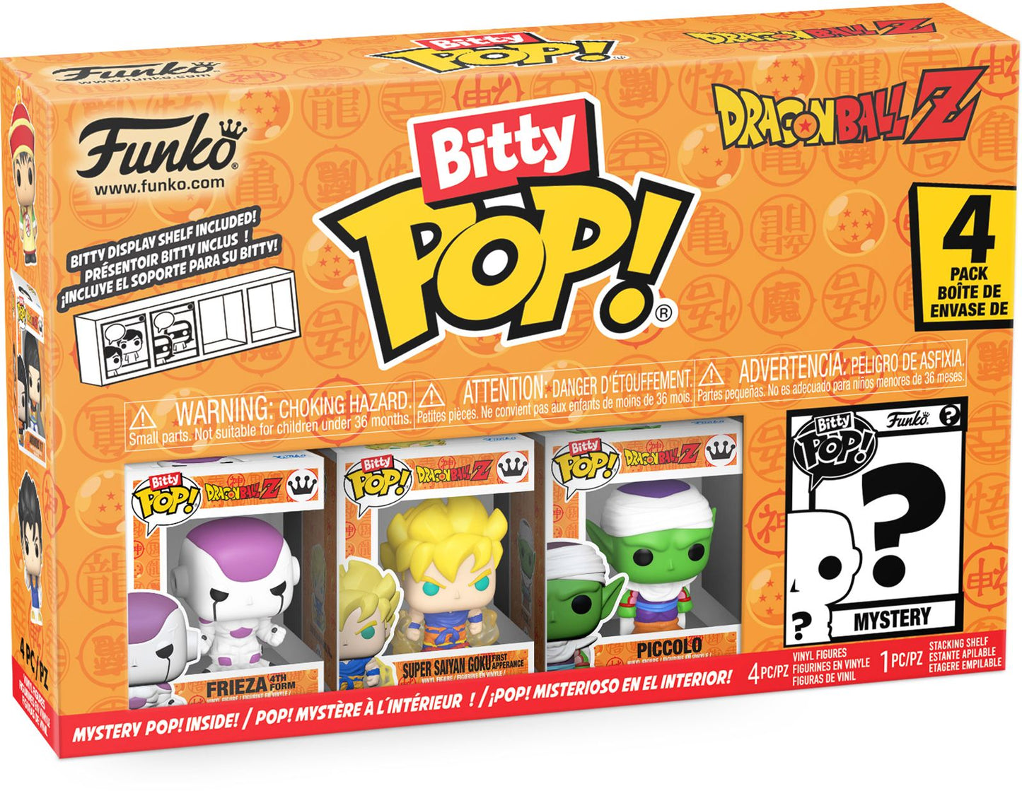 Bitty POP: Dragon Ball Z - Frieza 4 Pack