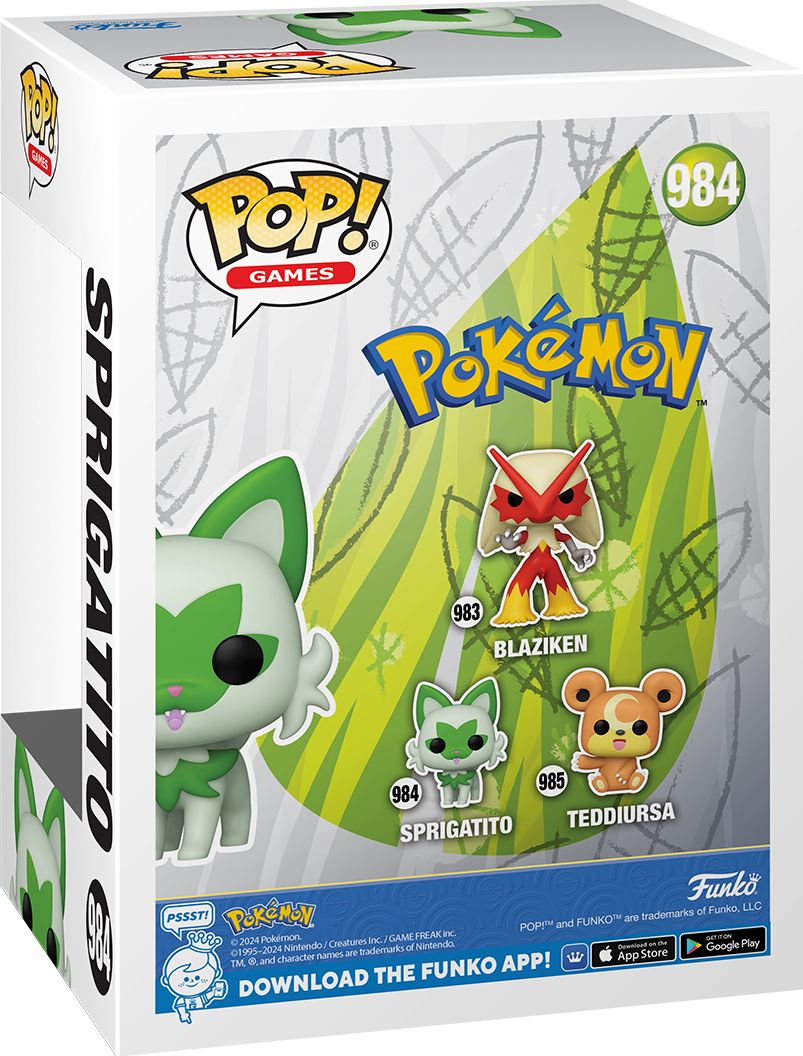 POP Games: Pokemon- Sprigatito