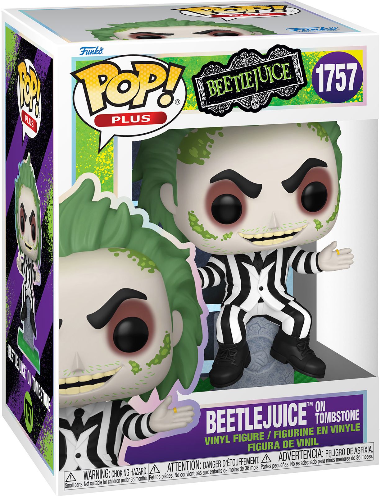 POP Movies: Beetlejuice Series 3- Beetlejuice with Tombstone