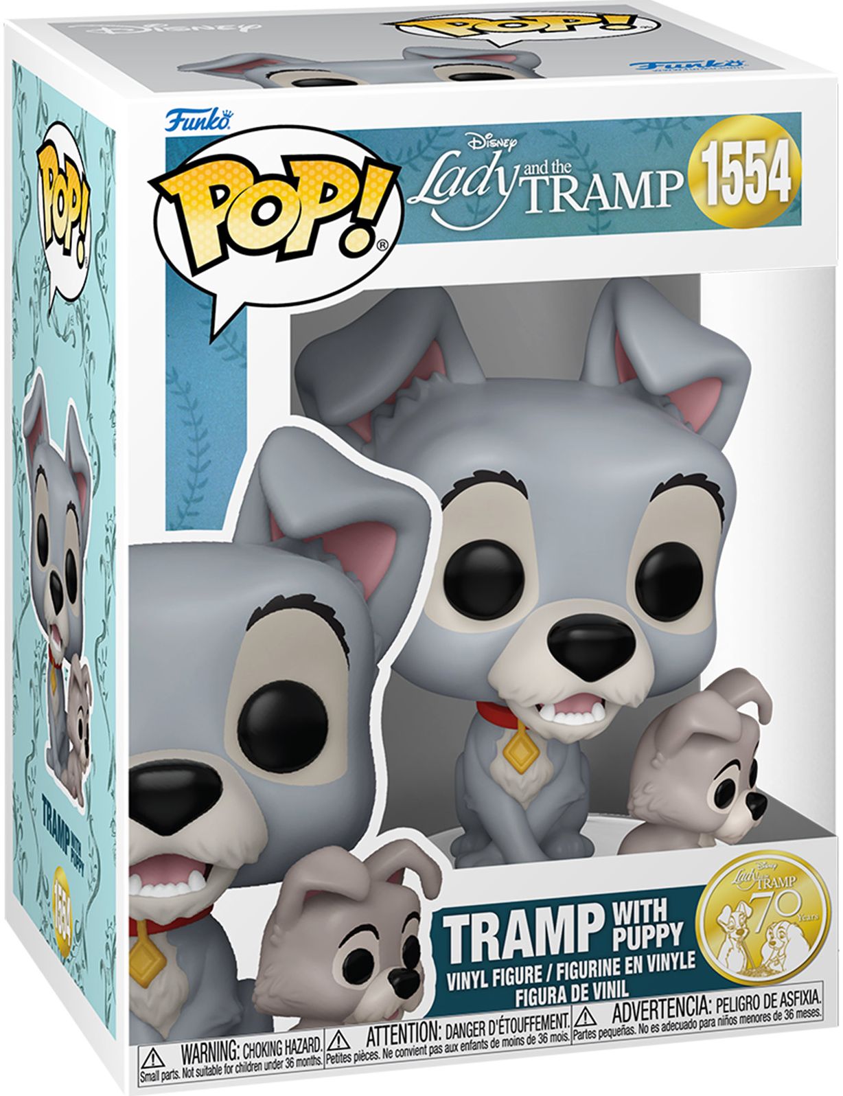 POP Disney: Lady and the Tramp- Tramp with Puppy