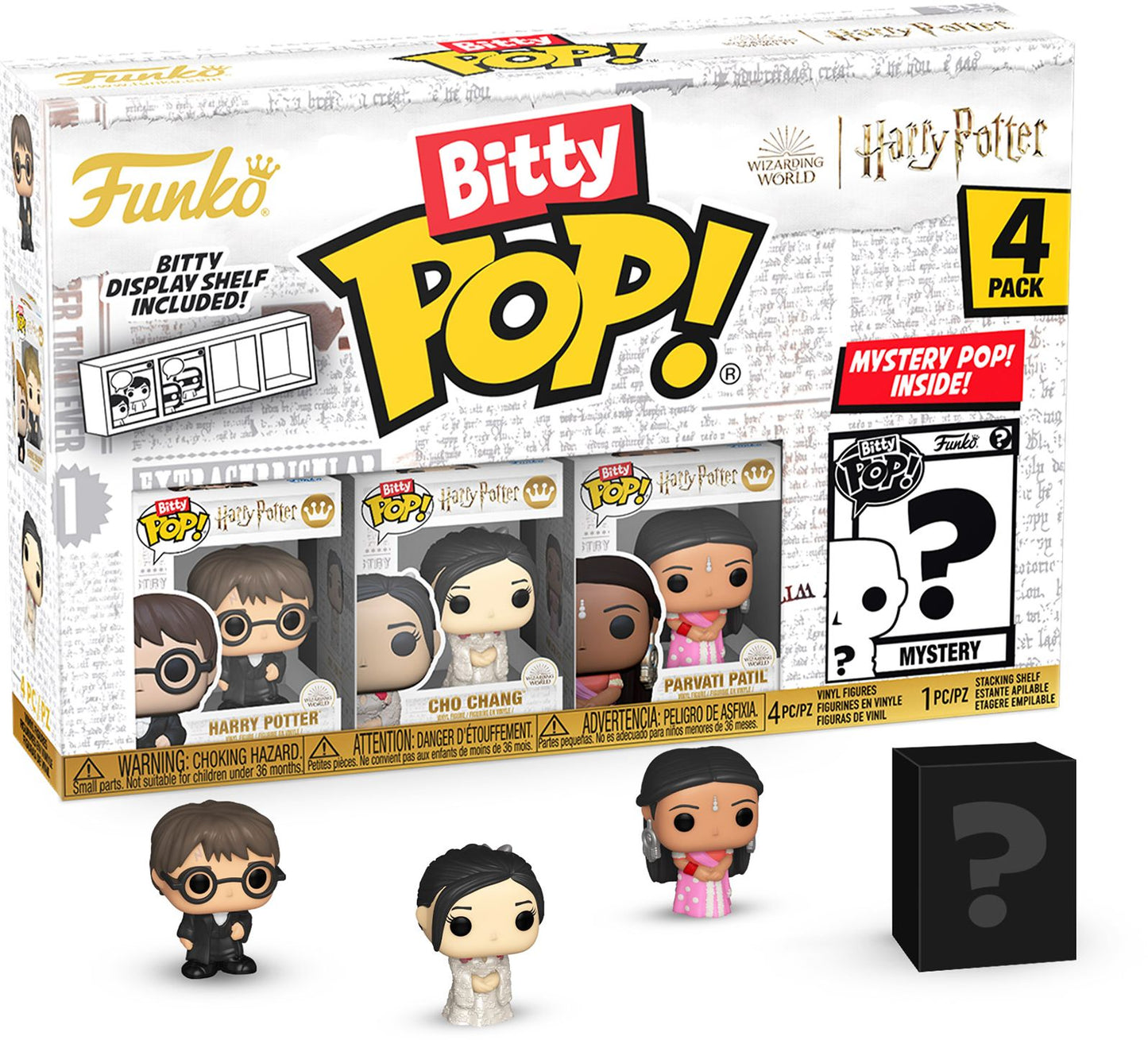 Bitty POP: Harry Potter Goblet of Fire- Harry 4 Pack