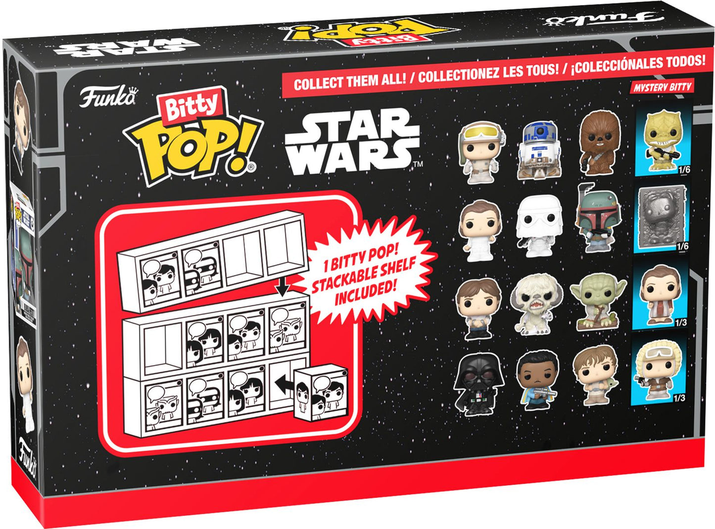 Bitty POP: Star Wars S2- Vader 4 Pack