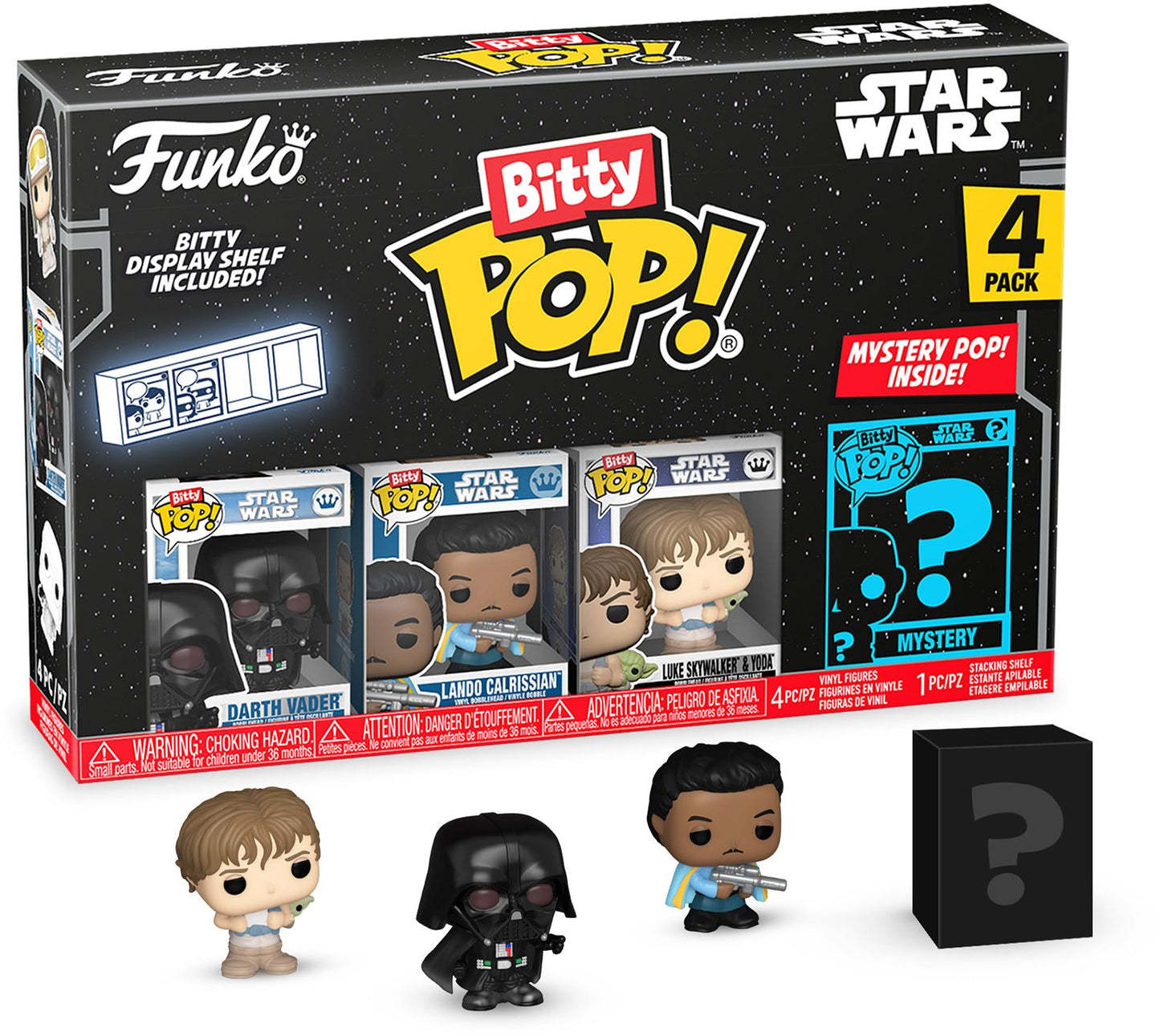 Bitty POP: Star Wars S2- Vader 4 Pack