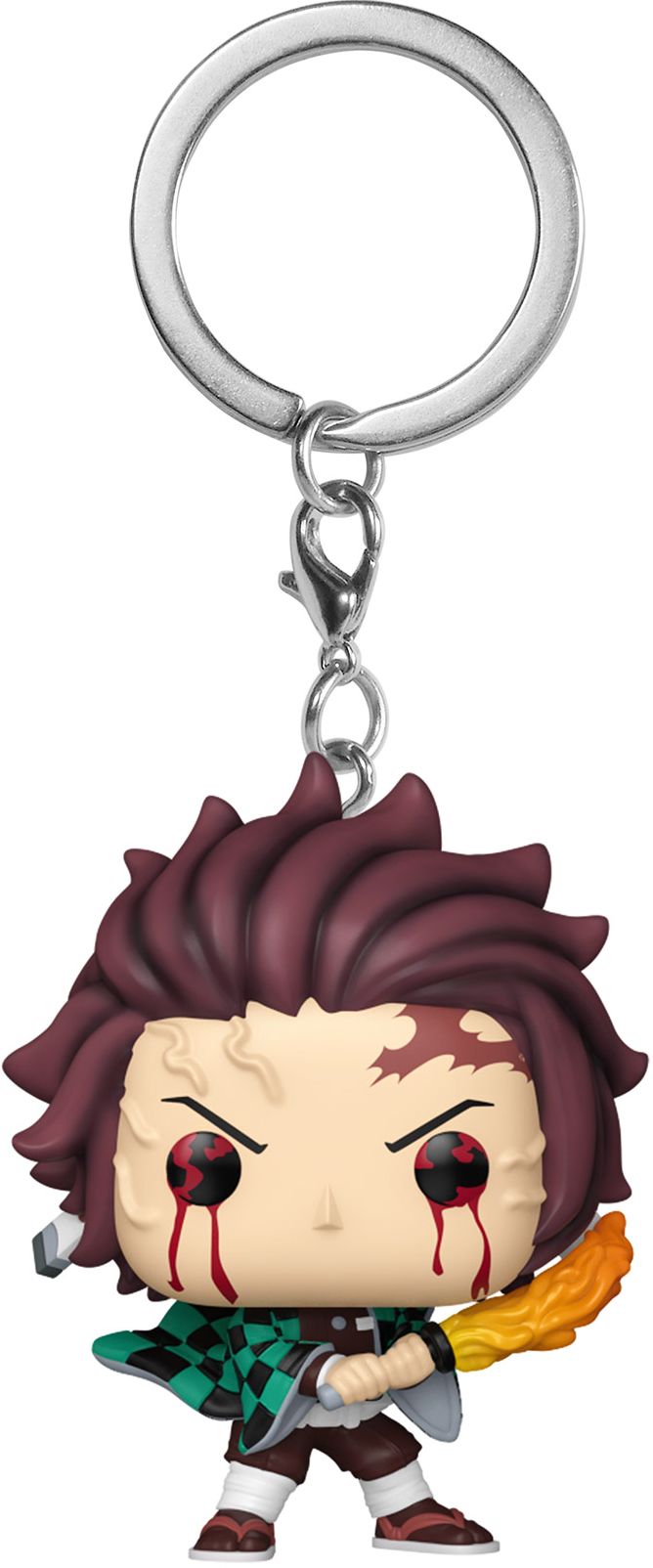 POP Keychain: Demon Slayer- Tanjiro (Sun Breathing)