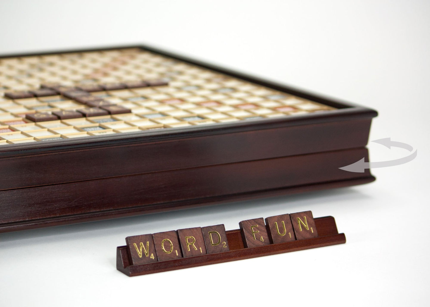 Scrabble Large Wooden Deluxe