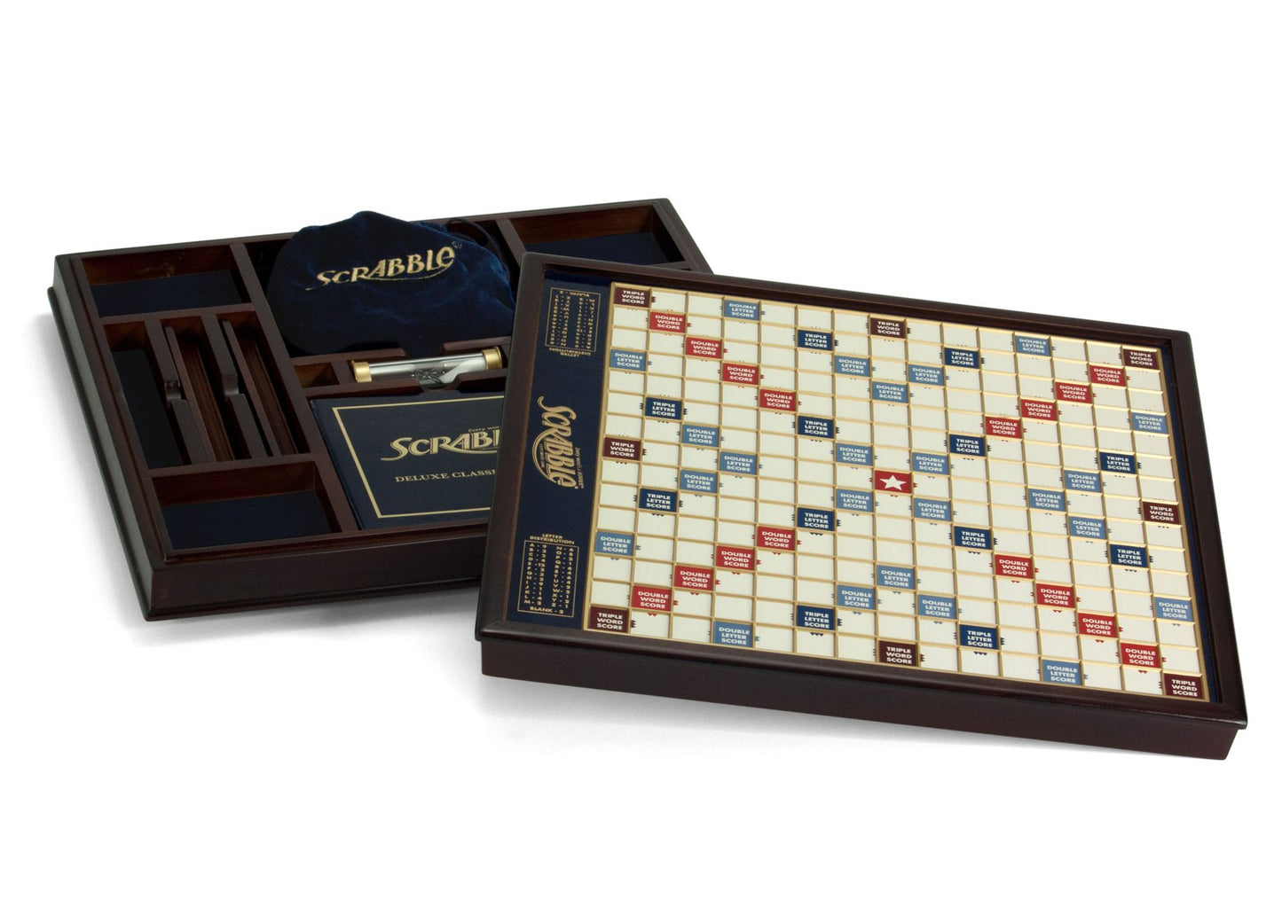 Scrabble Large Wooden Deluxe