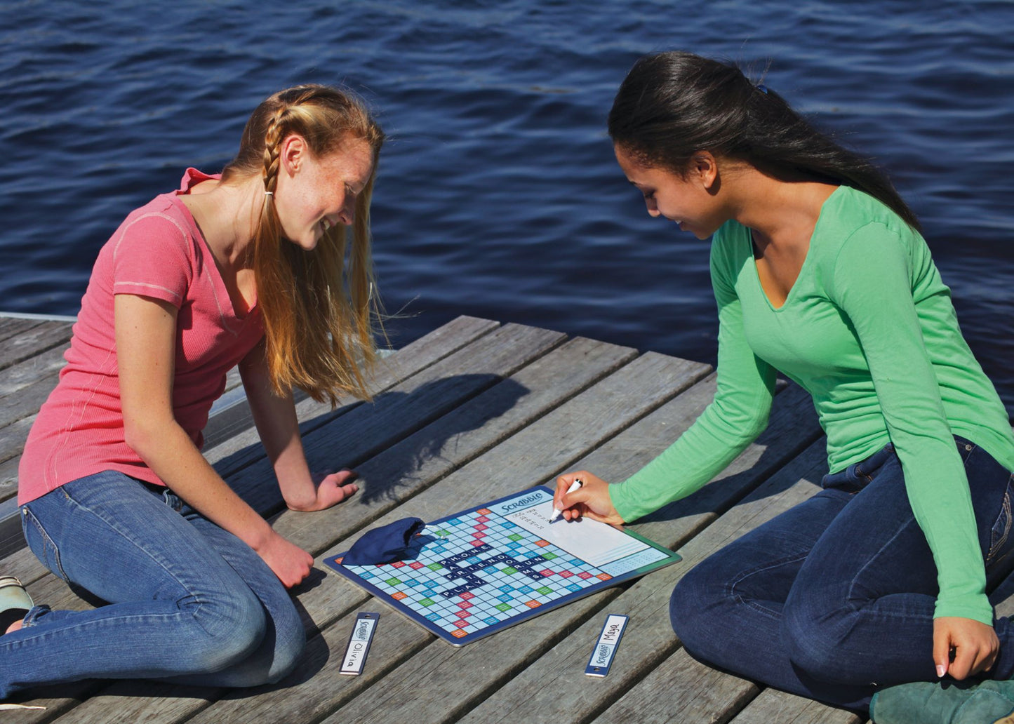 Scrabble Magentic Message Board Game