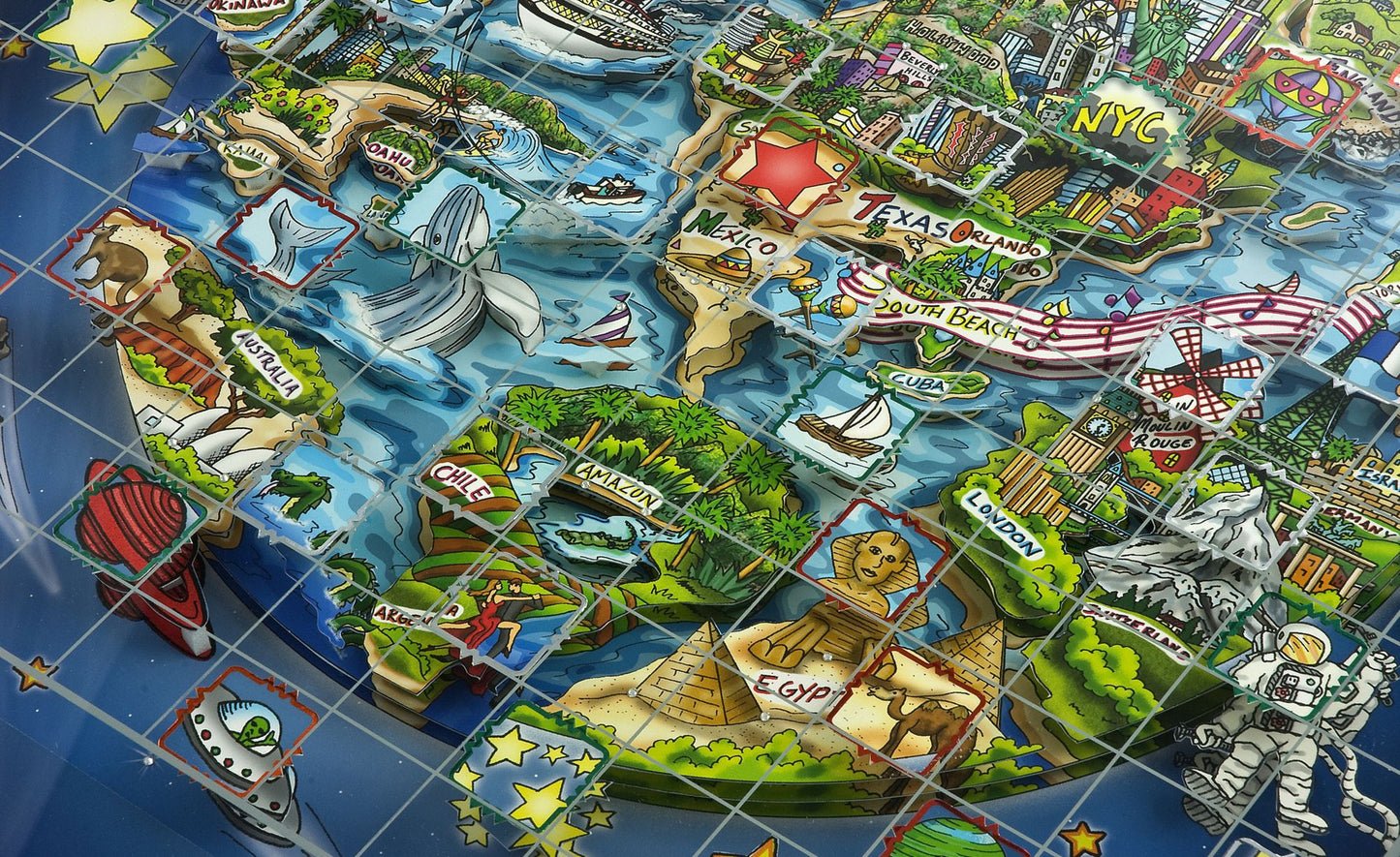 Winning Solutions Scrabble 3D World Edition by Charles Fazzino
