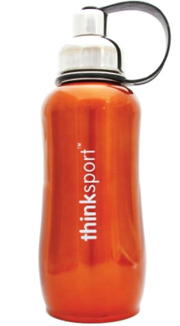 Thinkbaby ThinkSport Sports Bottle , 25 oz Orange