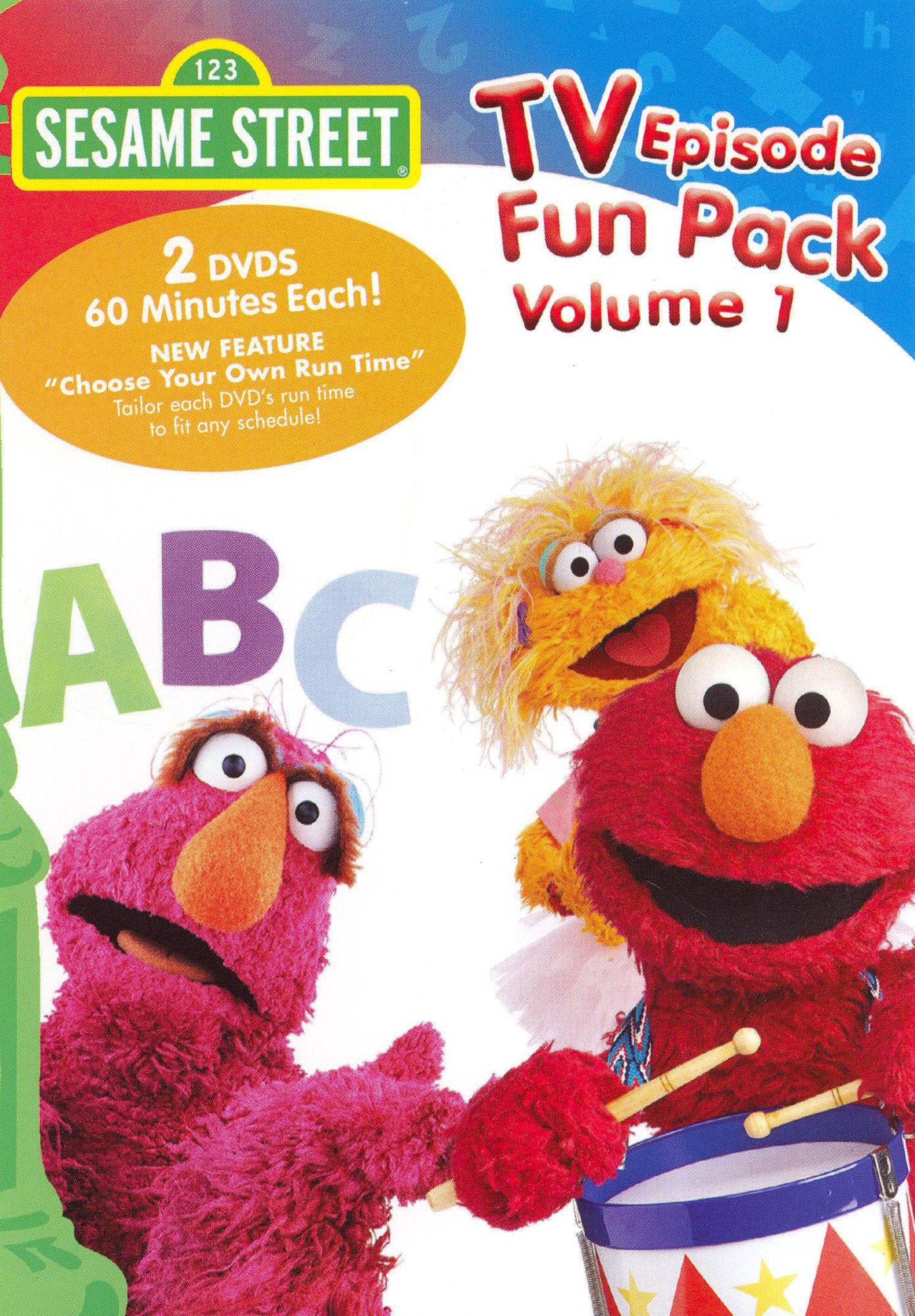 Sesame Street: TV Episode Fun Pack, Vol. 1 [2 Discs]