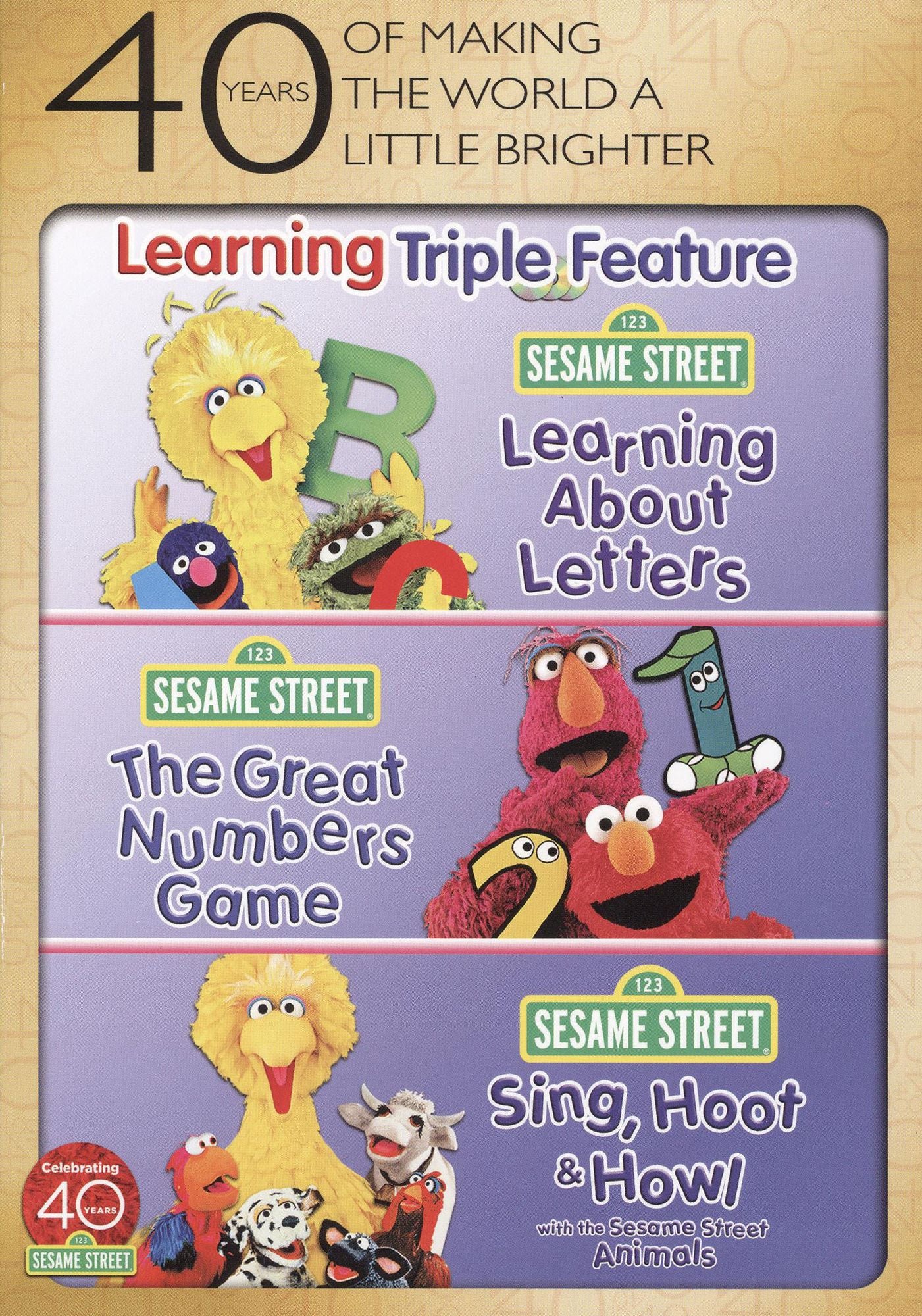 Sesame Street: Learning Triple Feature [3 Discs]