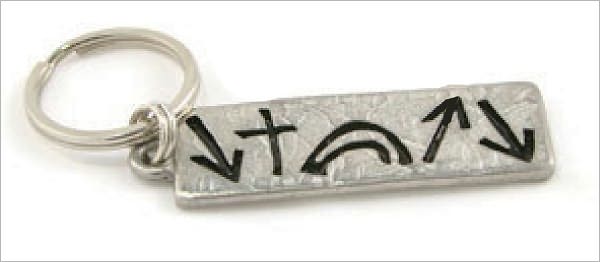 Witness Metal ID Keychain