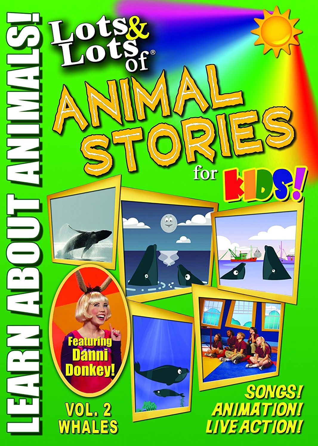 Lots & Lots Of Animal Stories For Kids!: Whales