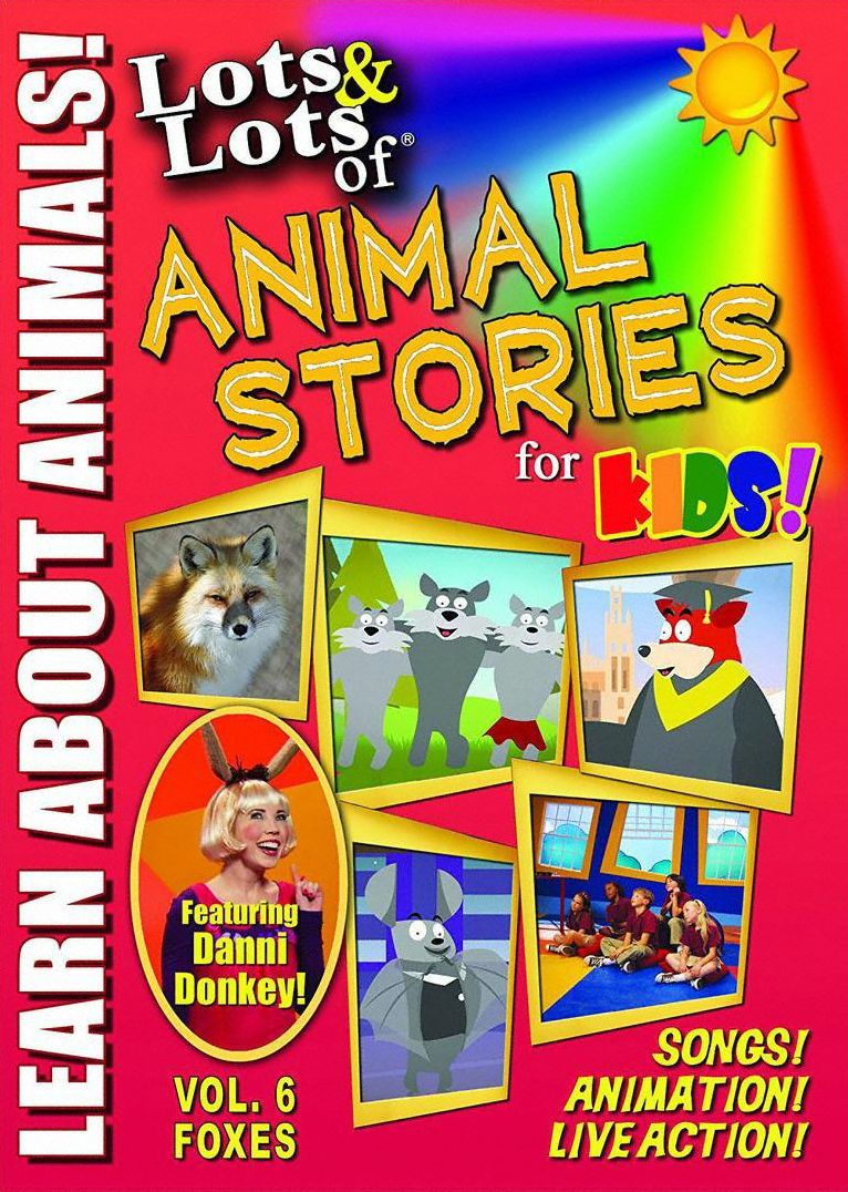 Lots & Lots Of Animal Stories For Kids!: Foxes