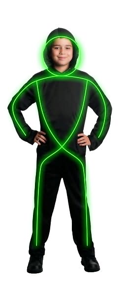 GlowMan Teen Costume: Size Teen (14)