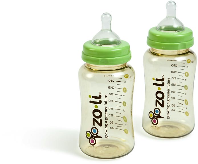Zo-li Inc. Wide Neck Anti Colic Bottle 10 oz, 2 pack