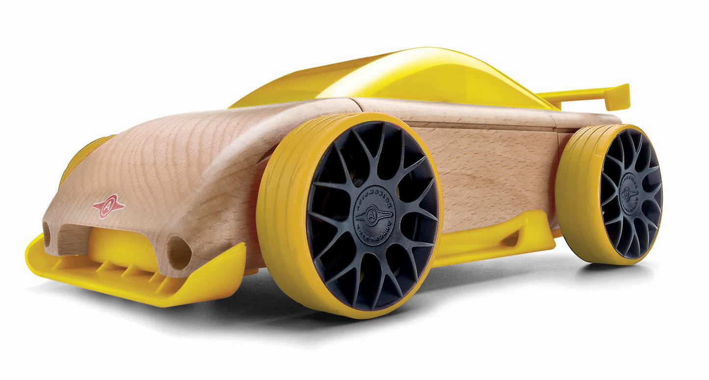 Automoblox C9R-m yellow sportscar