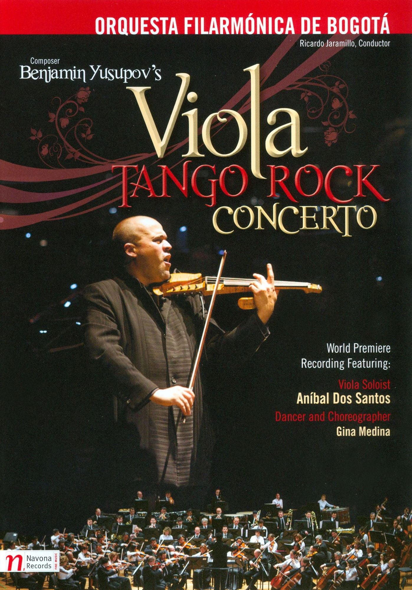 Orquesta Filarmonica de Bogota: Benjamin Yusupov's Viola Tango Rock Concerto