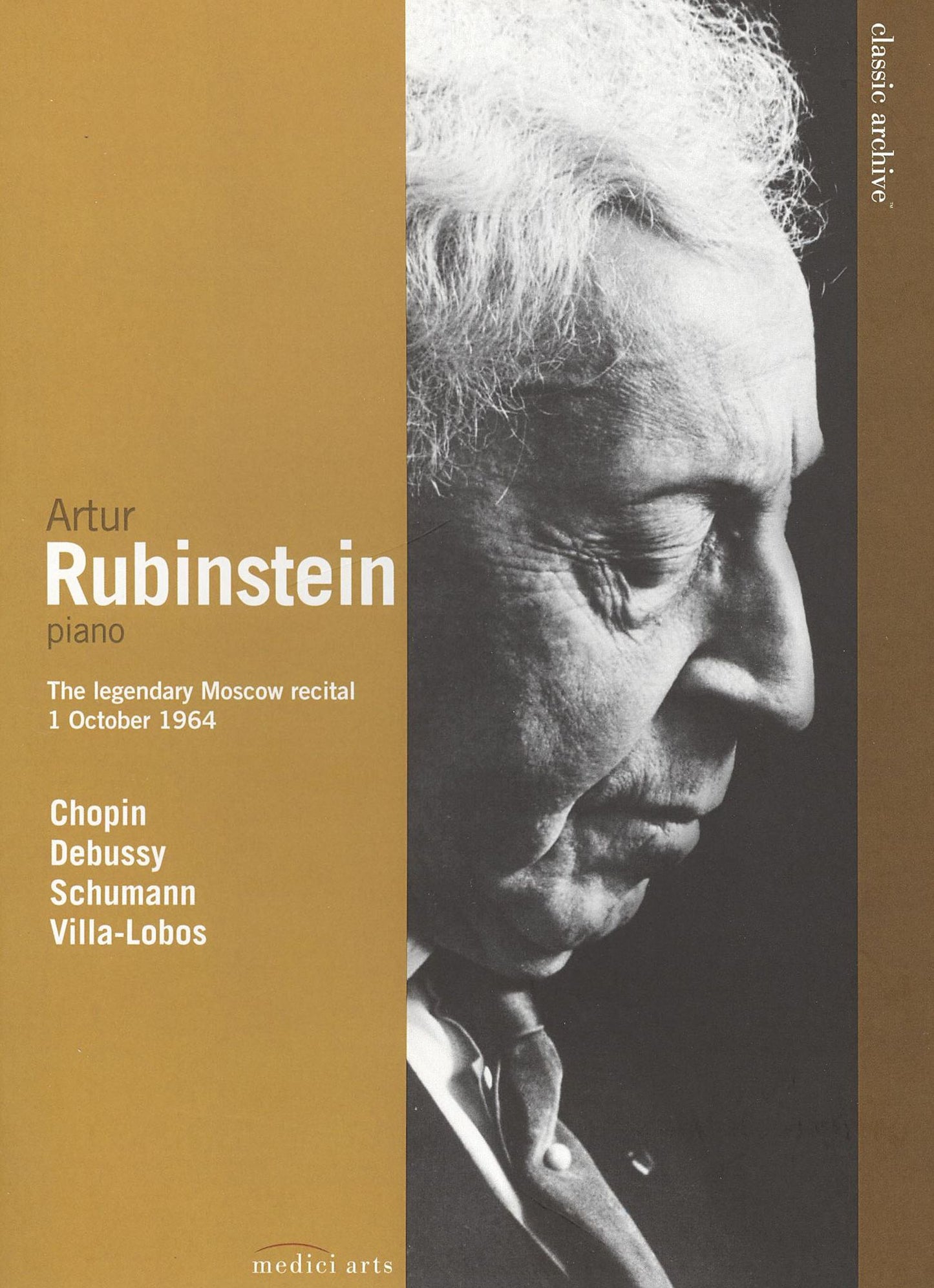 Arthur Rubinstein Plays Chopin, Debussy, Schumann And Villa-Lobos