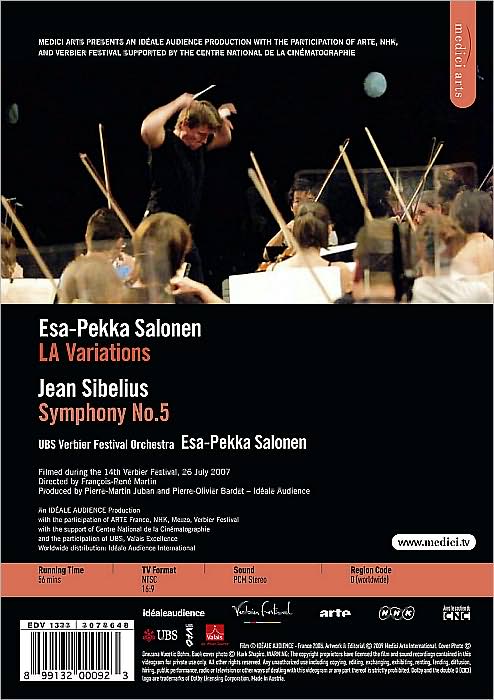 Esa-Pekka Salonen: Salonen - L.A. Variations/Sibelius - Symphony No. 5