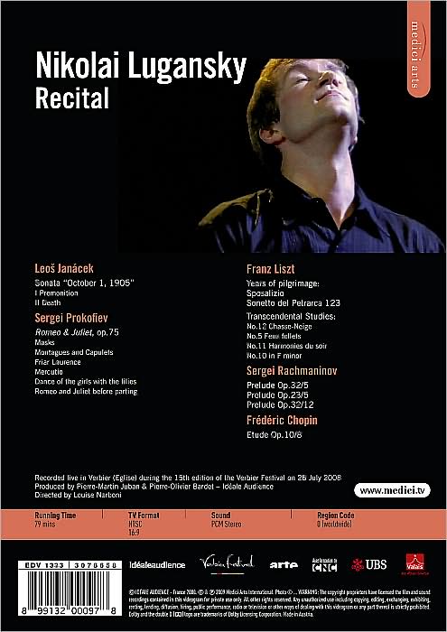 Nikolai Lugansky Recital: Janacek/Prokofiev/Liszt/Rachmaninov/Chopin