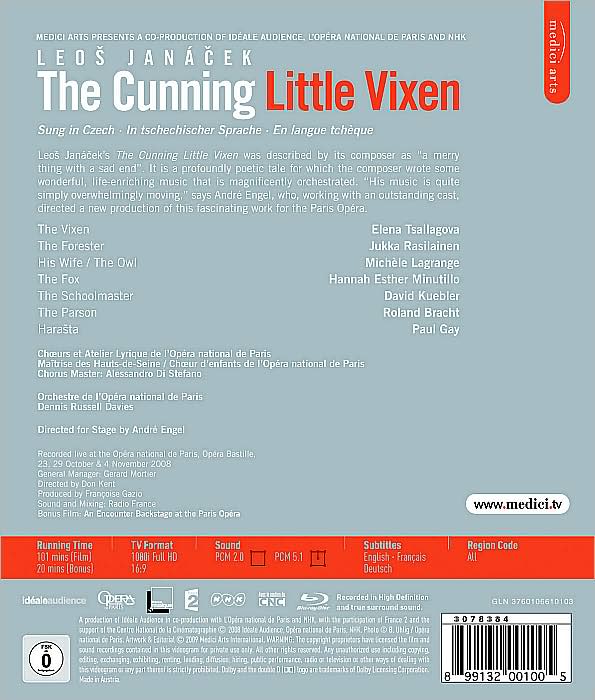 The Cunning Little Vixen [Blu-ray]