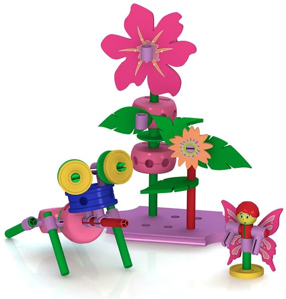 Superstructs pinklets Lilies & Friends
