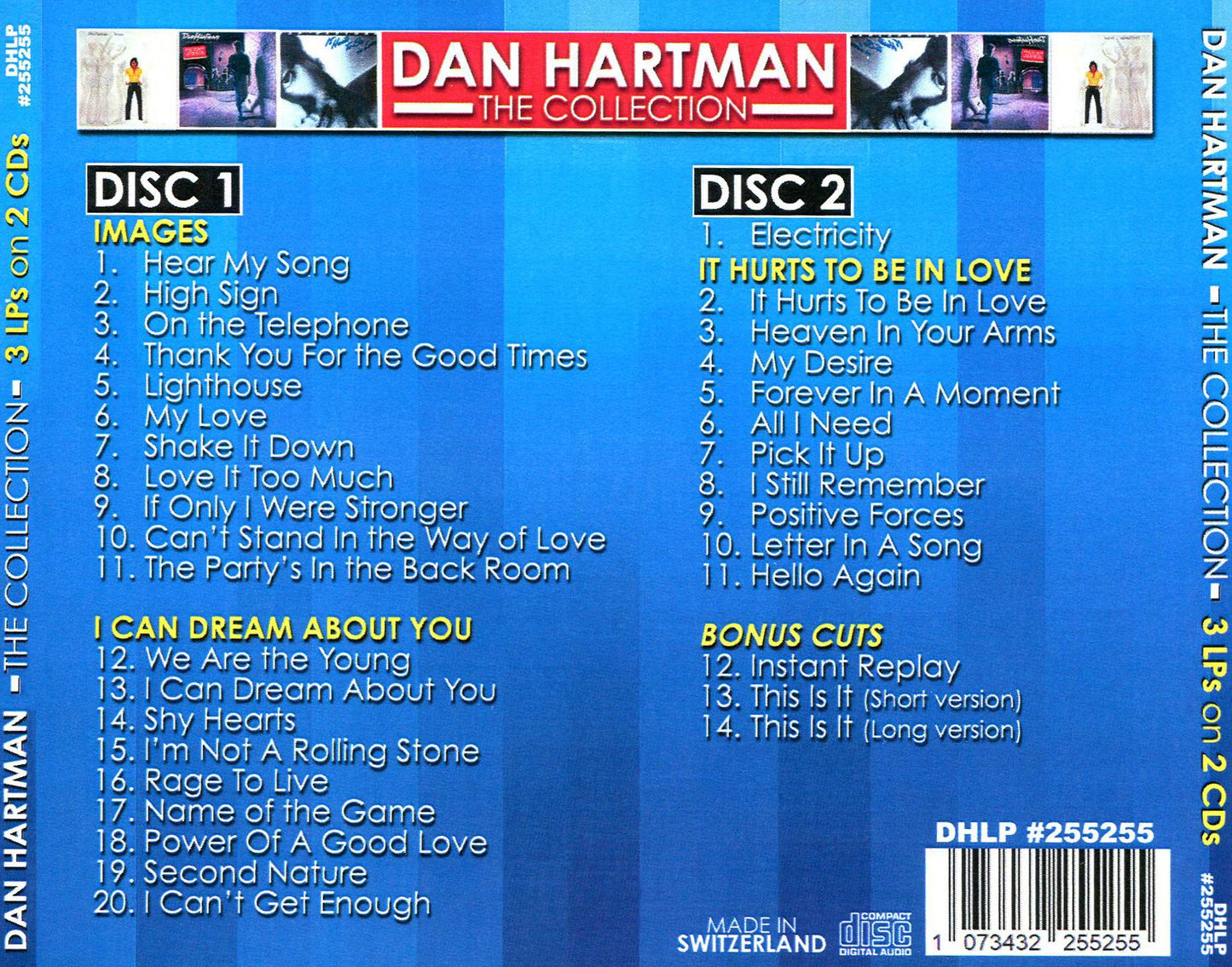 Images / Can Dream About You / It Hurts To Be Love