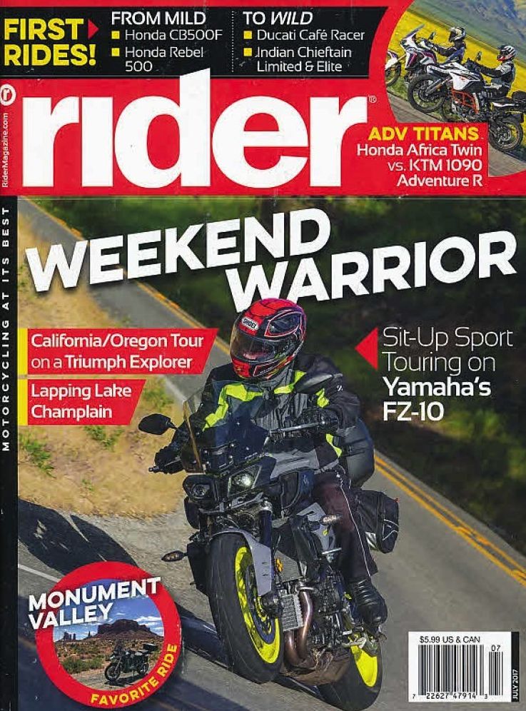 Rider - One Year Subscription
