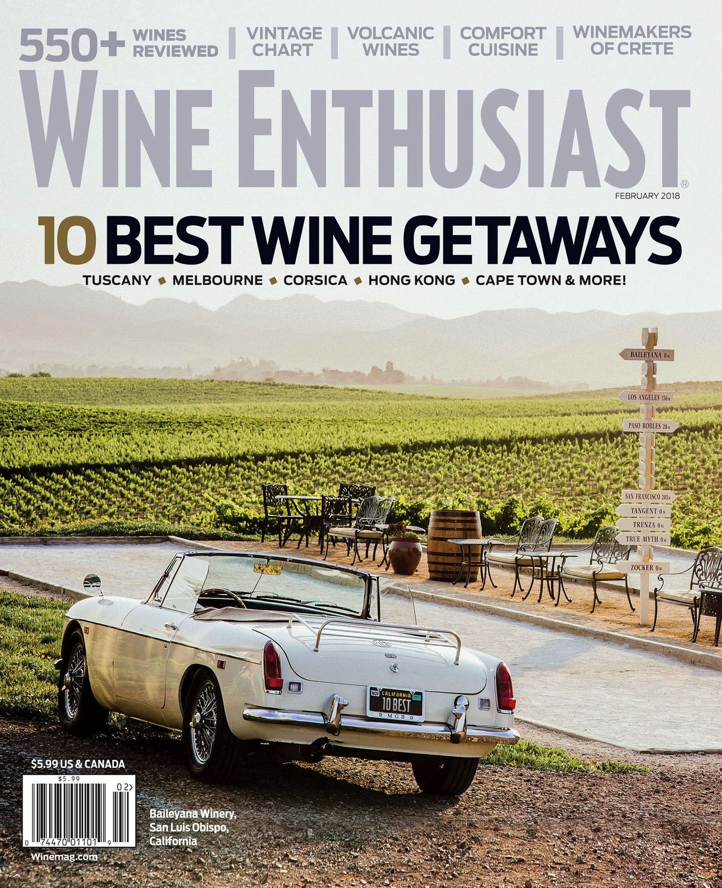 Wine Enthusiast - One Year Subscription