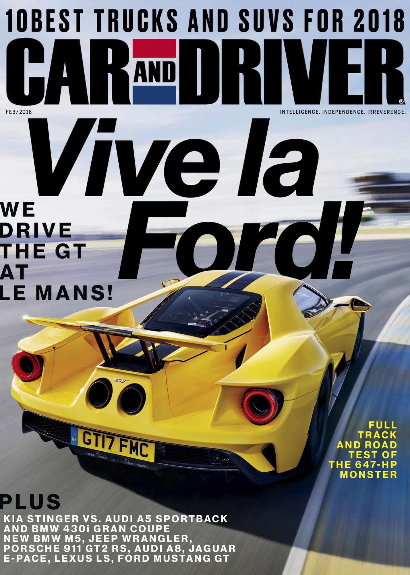Car and Driver - One Year Subscription