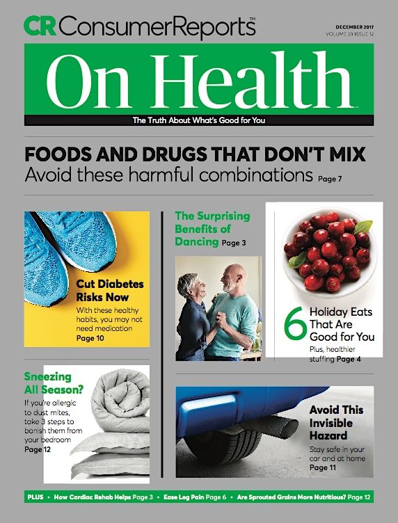 Consumer Reports on Health - One Year Subscription