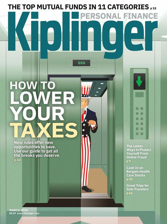 Kiplinger's Personal Finance - One Year Subscription