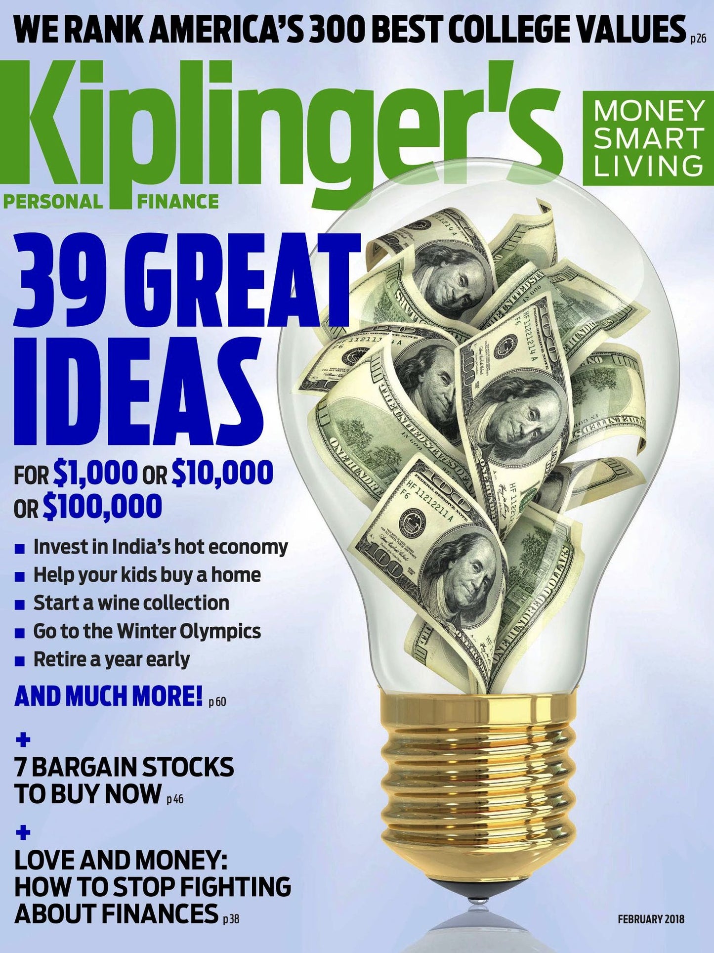 Kiplinger's Personal Finance - One Year Subscription