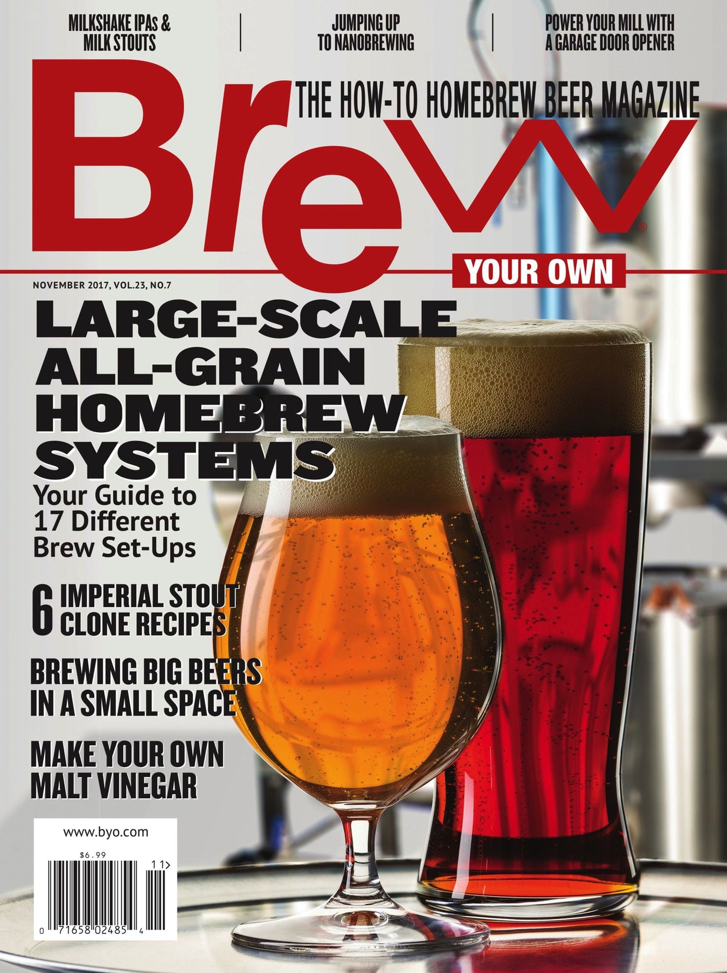 Brew Your Own - One Year Subscription