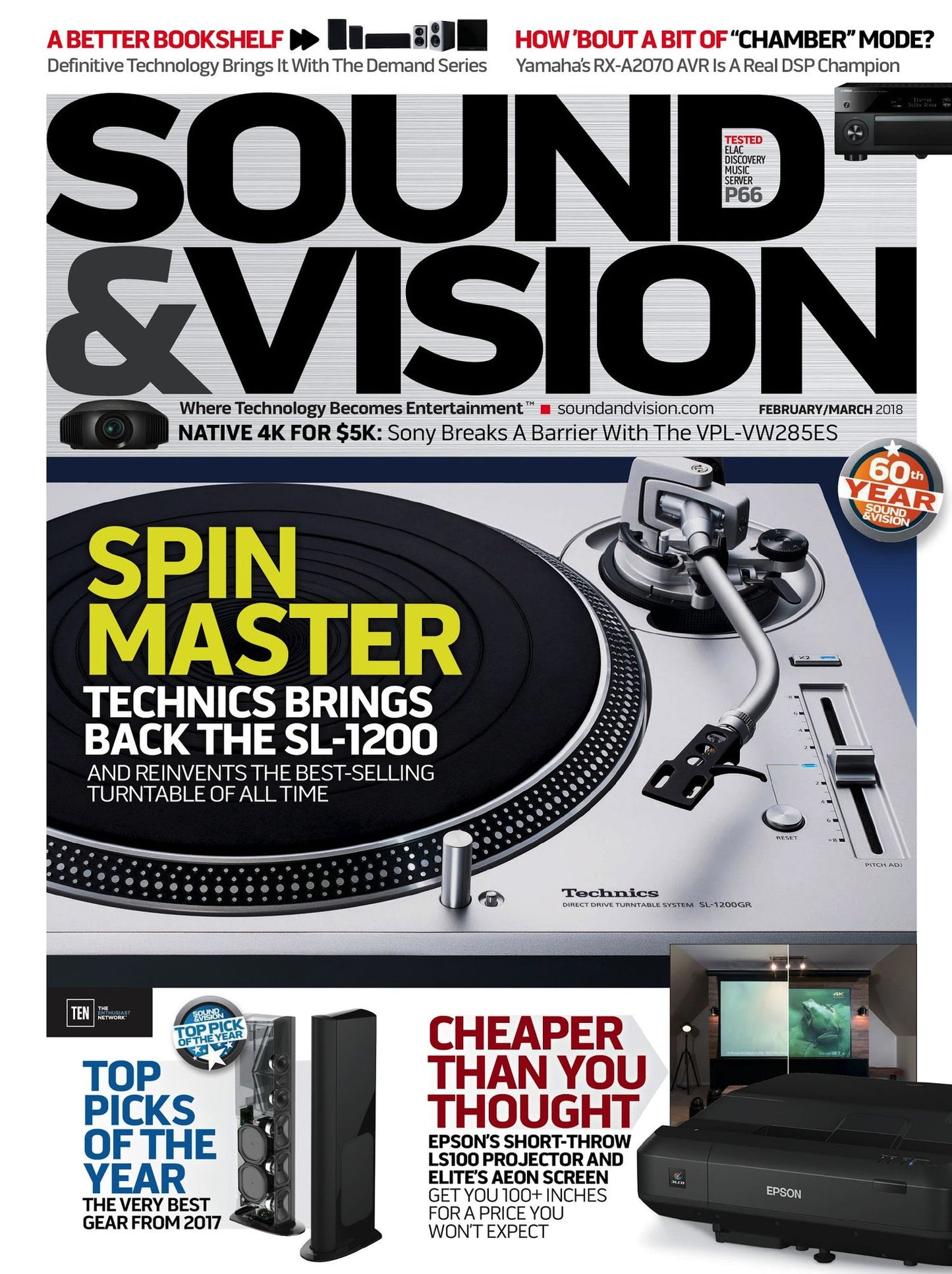 Sound & Vision - One Year Subscription