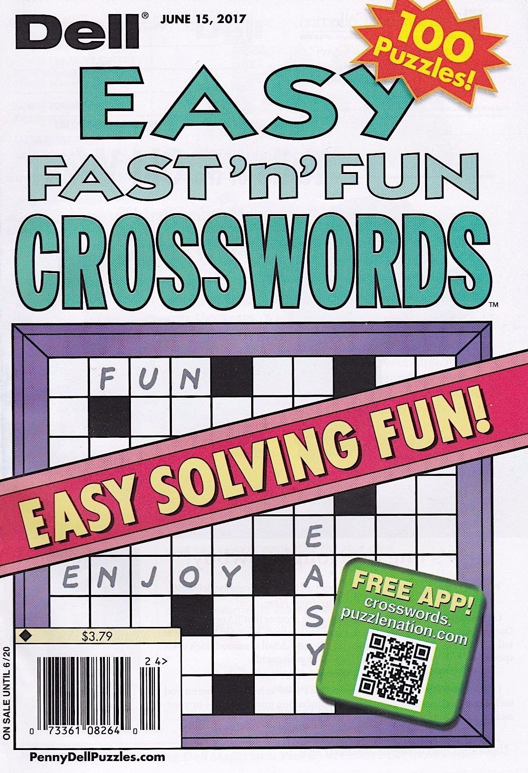 Dell's Best Easy Fast n' Fun Crosswords - One Year Subscription