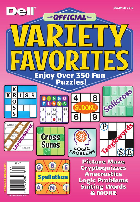 Dell Official Variety Puzzles - One Year Subscription