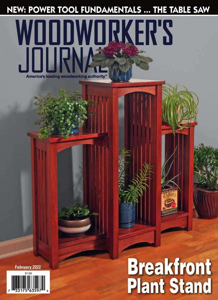 Woodworker's Journal - One Year Subscription