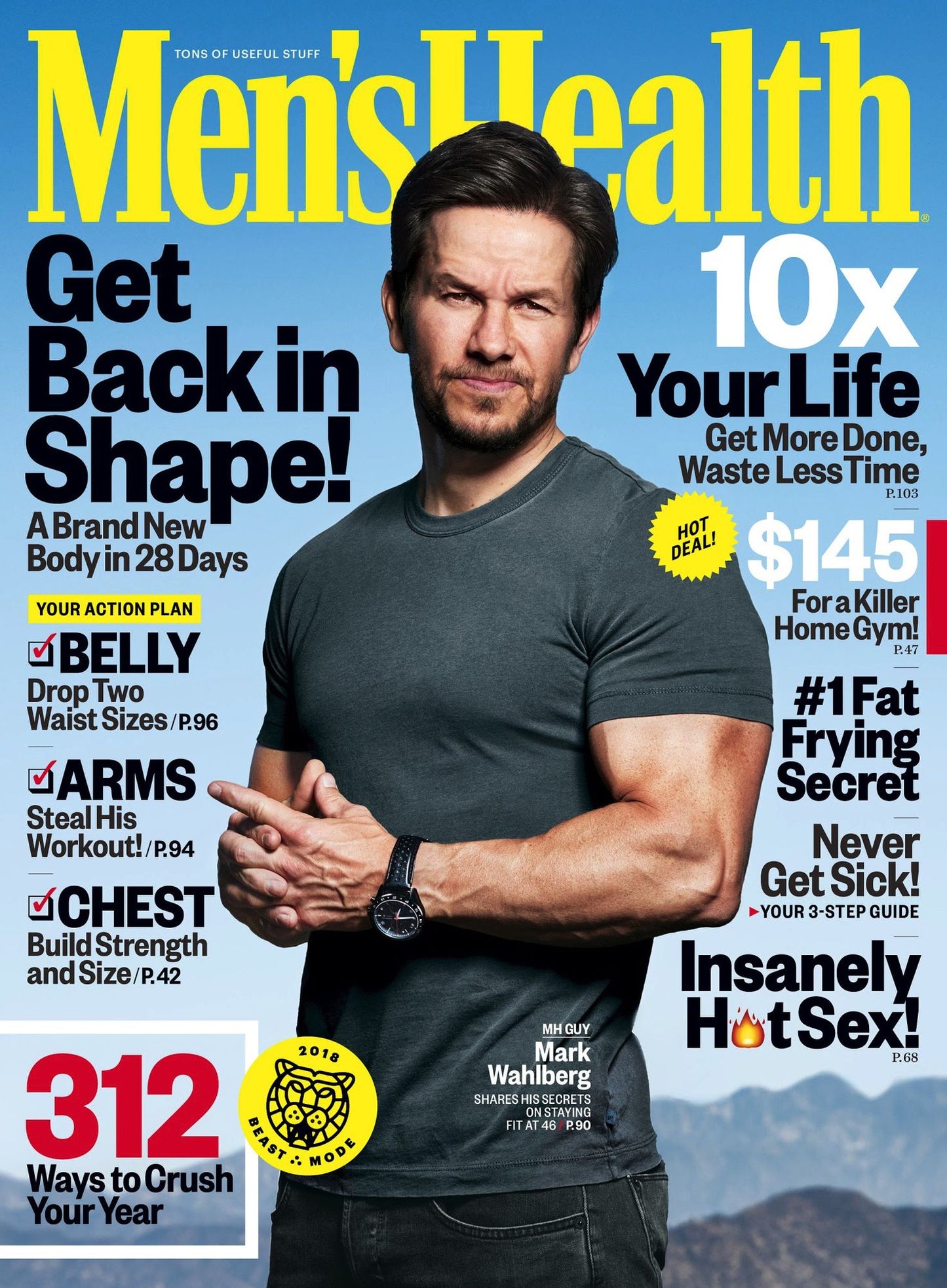 Men's Health - One Year Subscription