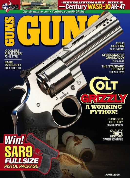 Guns Magazine - One Year Subscription