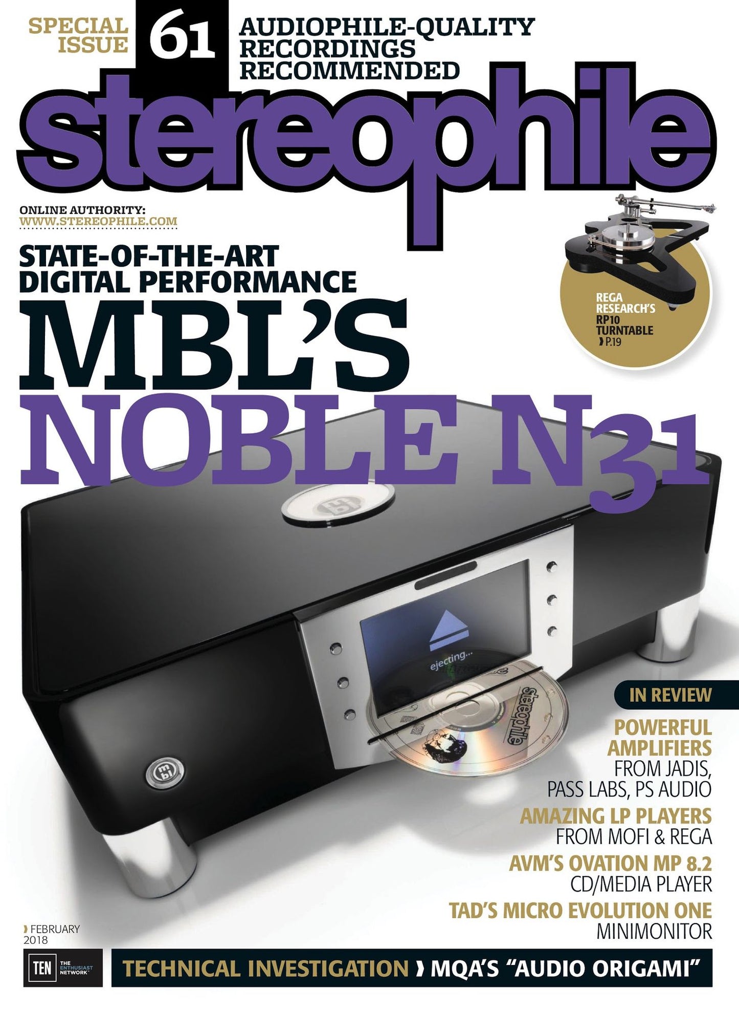 Stereophile - One Year Subscription