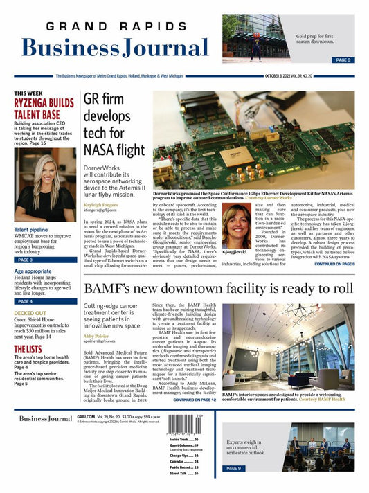 Grand Rapids Business Journal - One Year Subscription