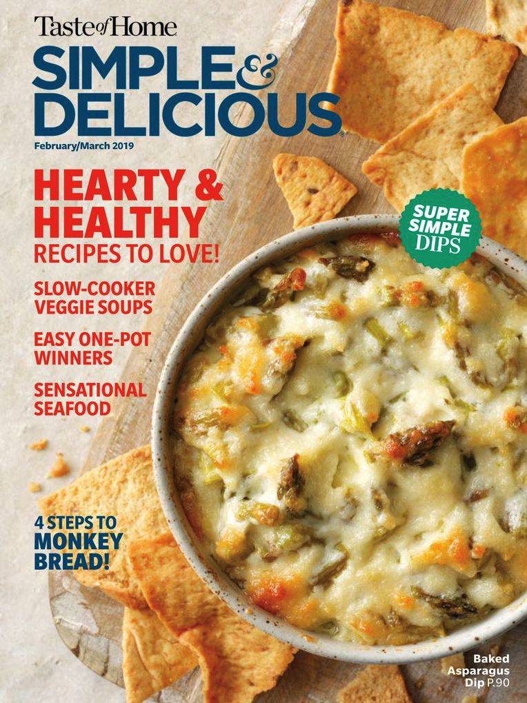 Taste of Home Simple & Delicious - One Year Subscription