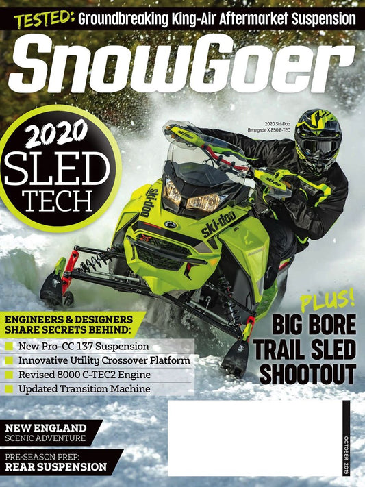 Snow Goer - One Year Subscription