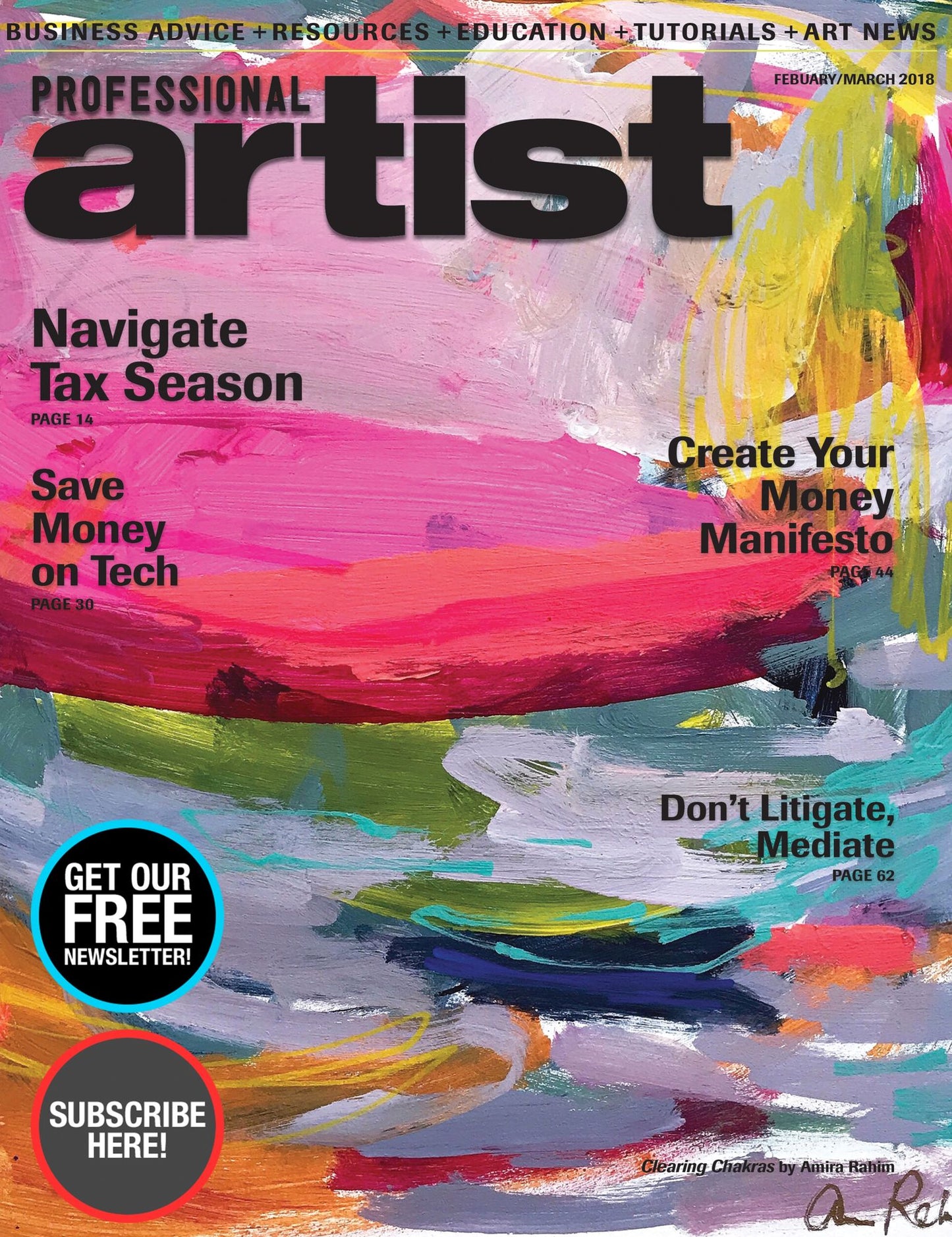 Professional Artist - One Year Subscription