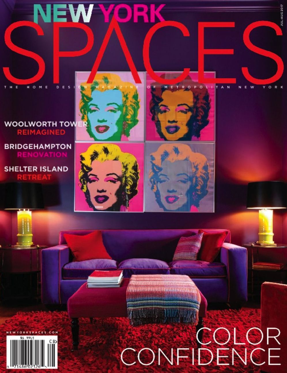 New York Spaces - One Year Subscription