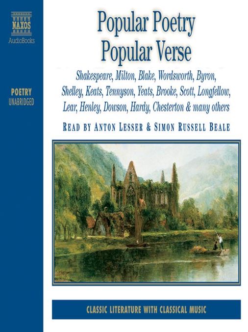 Popular Poetry Popular Verse