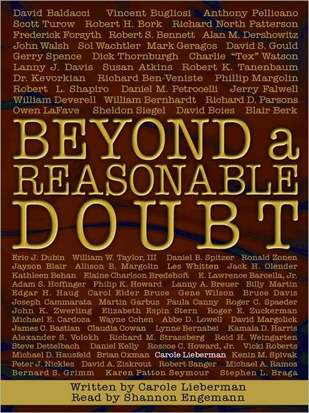 Count Down To Copy Cat Violence: A Selection from 'Beyond a Reasonable Doubt' by Carole Lieberman